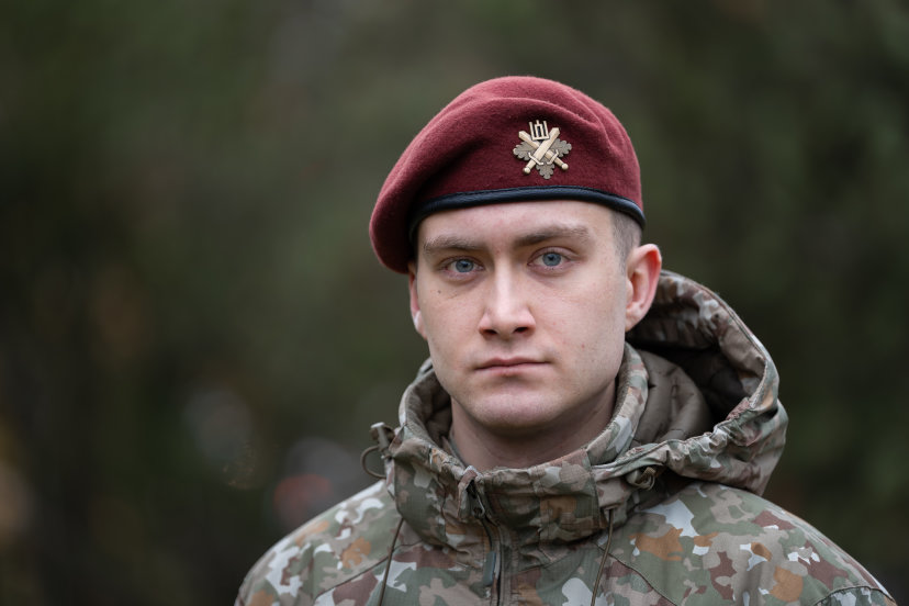 Karys savanoris padėjo sutramdyti viešosios tvarkos pažeidėją